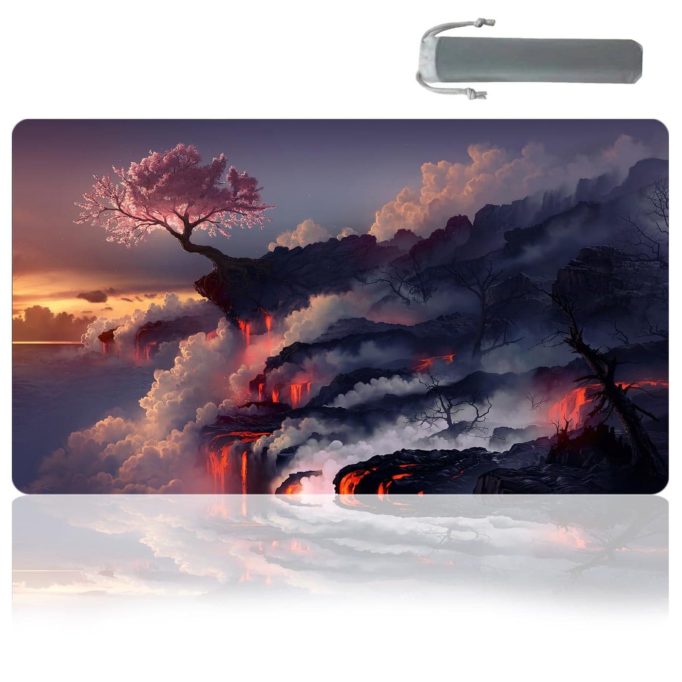 sabermaster TCG playmat Table Mats Size 70X40 cm Mousepad Compatible for MTG RPG CCG Trading Card Game Play mats Original Play Mat Art Designs Accessories 2