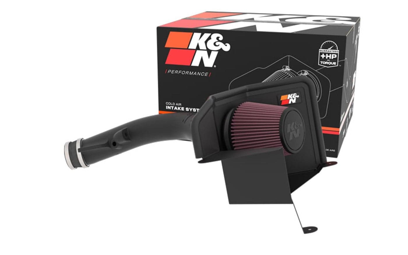 KN Cold Air Intake System HighFlow Air Filter Increase Performance Towing Compatible with 20212024 FORD Bronco Maverick 632618