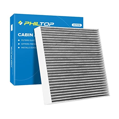 PHILTOP HEPA Cabin Air Filter wActivated Carbon Compatible with CF11809 Chevrolet Silverado 1500 Silverado 2500 HD Tahoe Suburban Silverado 1500 LD Silverado 3500 HD Suburban 3500 HD