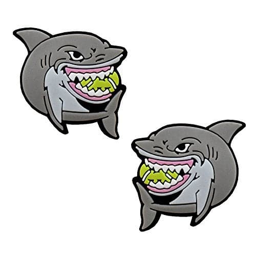 Racket Expressions Shark Tennis Racket Shock Absorbers Tennis Dampener for Kids 2 Pack