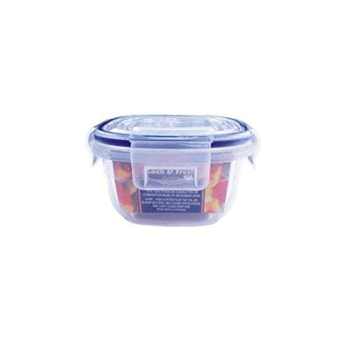 Aristo LOCK & FRESH-112 Container for Kitchen Storage Set | Plastic Storage Container | 300ml, 1-Piece Storing grains, pulses, snacks etc