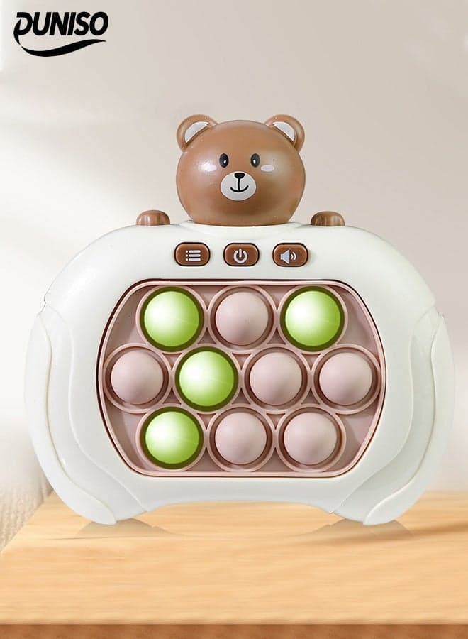 Children's Whack-a-Mole Games,Stress Relieving Toys,Quick Push Game Electronic toy,Multiple Modes,Parent-Child Interactive Games,Birthday and Holiday Gifts for Children