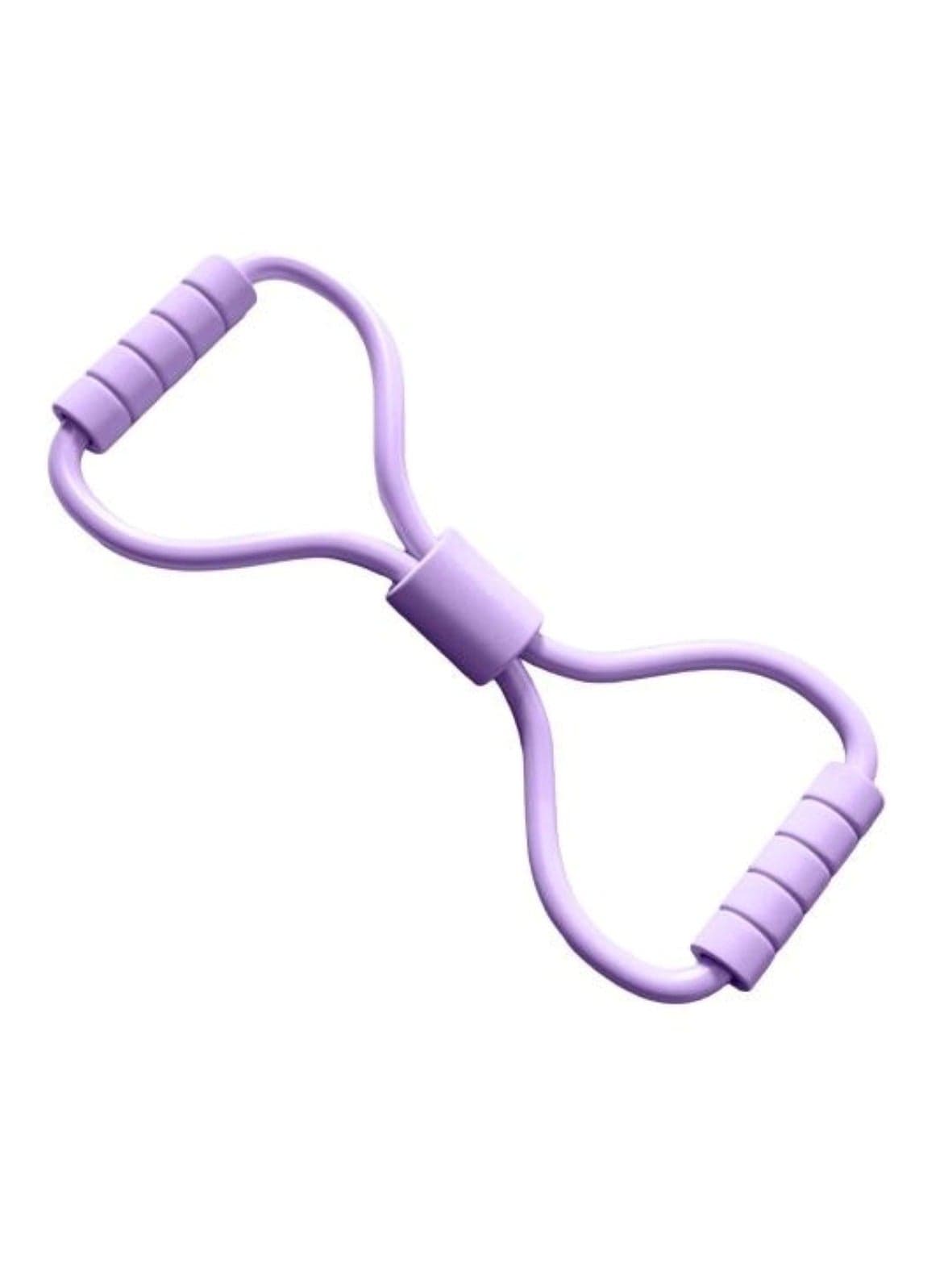Fairy Purple 8-Shaped Fitness Elastic Band Shoulder, Chest & Back Exercise Rope