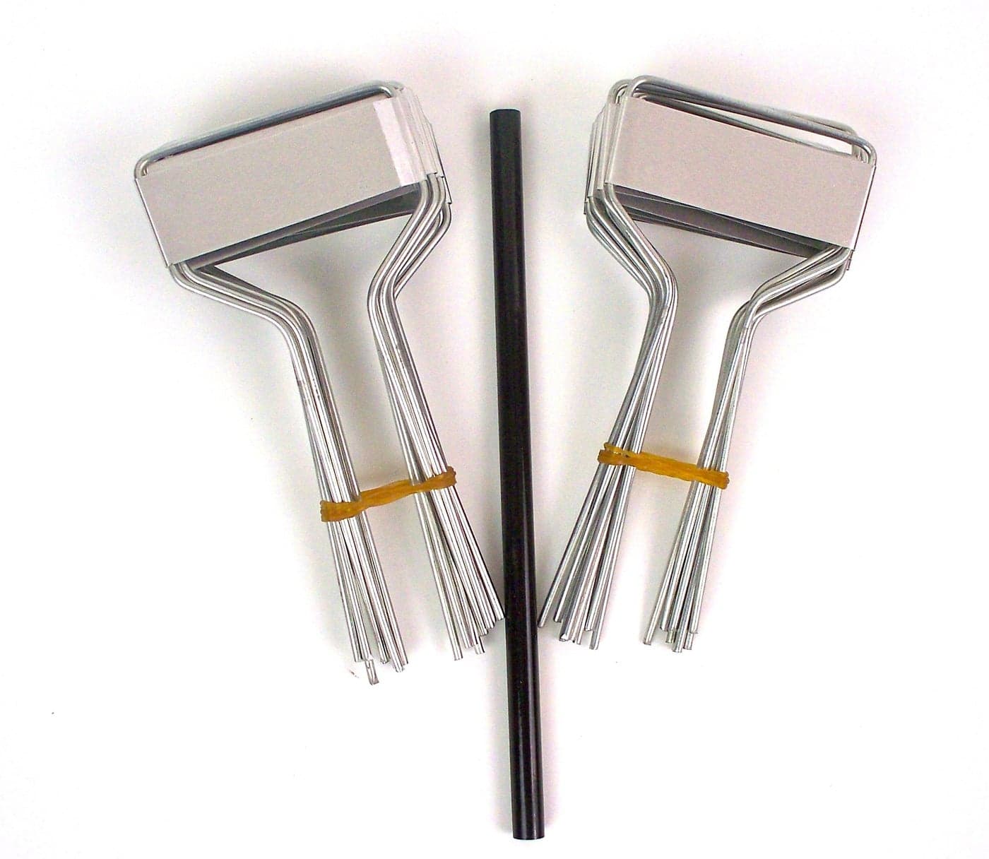 Bosmere Small-Faced Zinc Metal Plant Marker with Carbon Pencil, 5" High (Pack of 20)