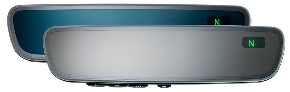 Gentex Series 8 Frameless AutoDimming Mirror with Homelink and Compass 50genk85a