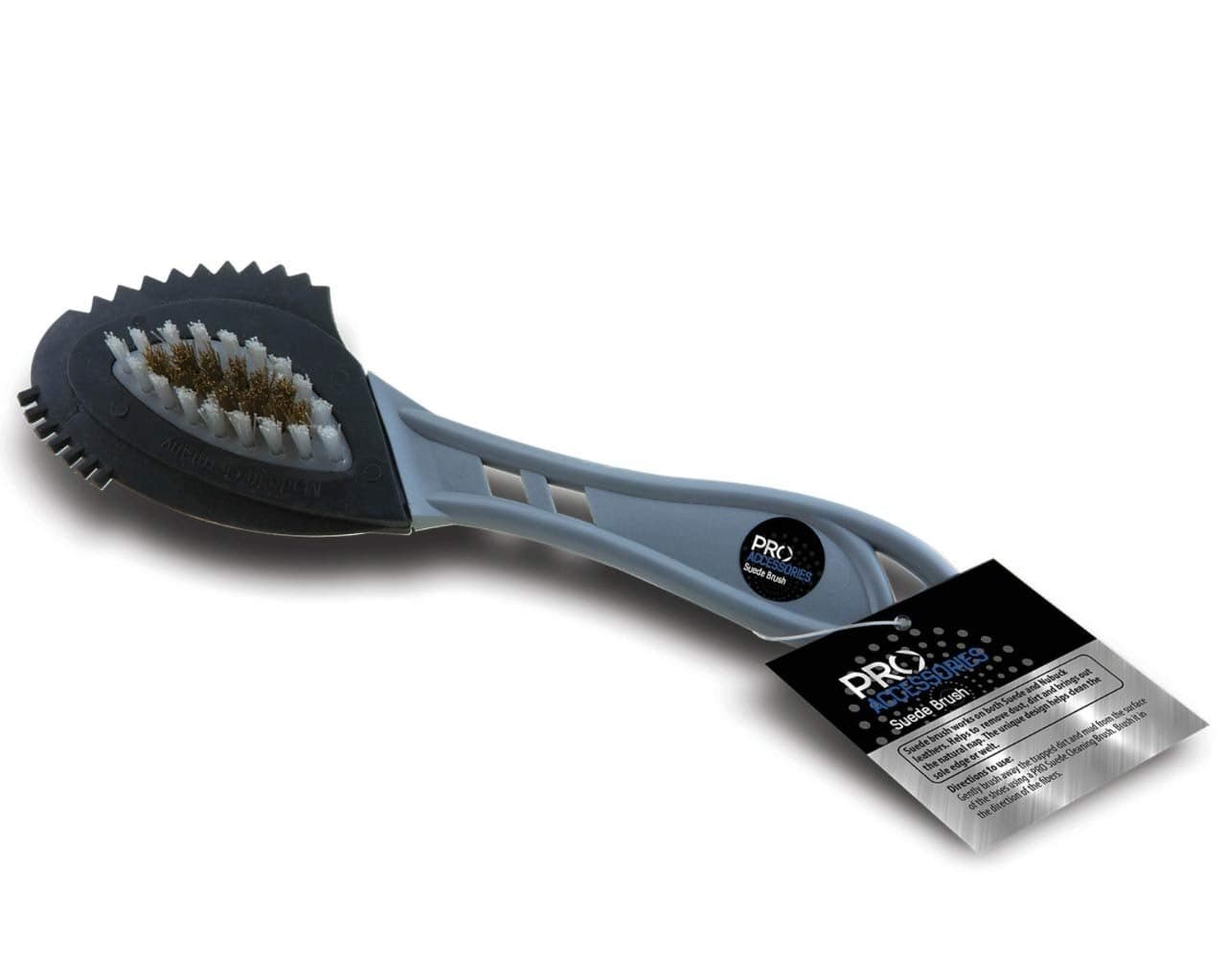 PRO Plastic Suede & Nubuck Brush (Black) for Suede & Nubuck Leather Shoes