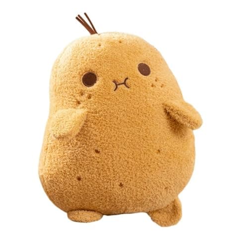Xshelley 98 Inch Potato Plush Toy PillowSoft Stuffed Food Potato Plushie Pillow Toys Doll Decorative Throw Pillows for Kids Boys Girls Birthday Xmas Gift