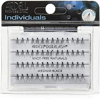 Ardell False Lashes Duralash Individual Naturals KnotFree Medium Black