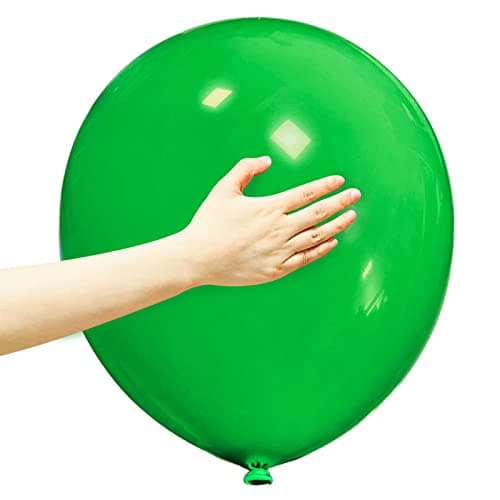 Green Balloons 18 Inch 12 Pack Large Latex Party Balloons Round Helium Balloon for Jungle Safari Birthday Party Christmas Festival Party Decorations Green Balloons 18 inch