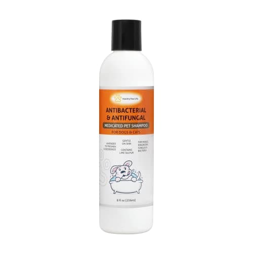 Healthy Paw Life Lime Sulfur Pet Shampoo-Pet Care And Veterinary Solution For Itchy And Dry Skin-Safe For Dog, Cat, Puppy, Kitten, Horse, 236 Milliliter