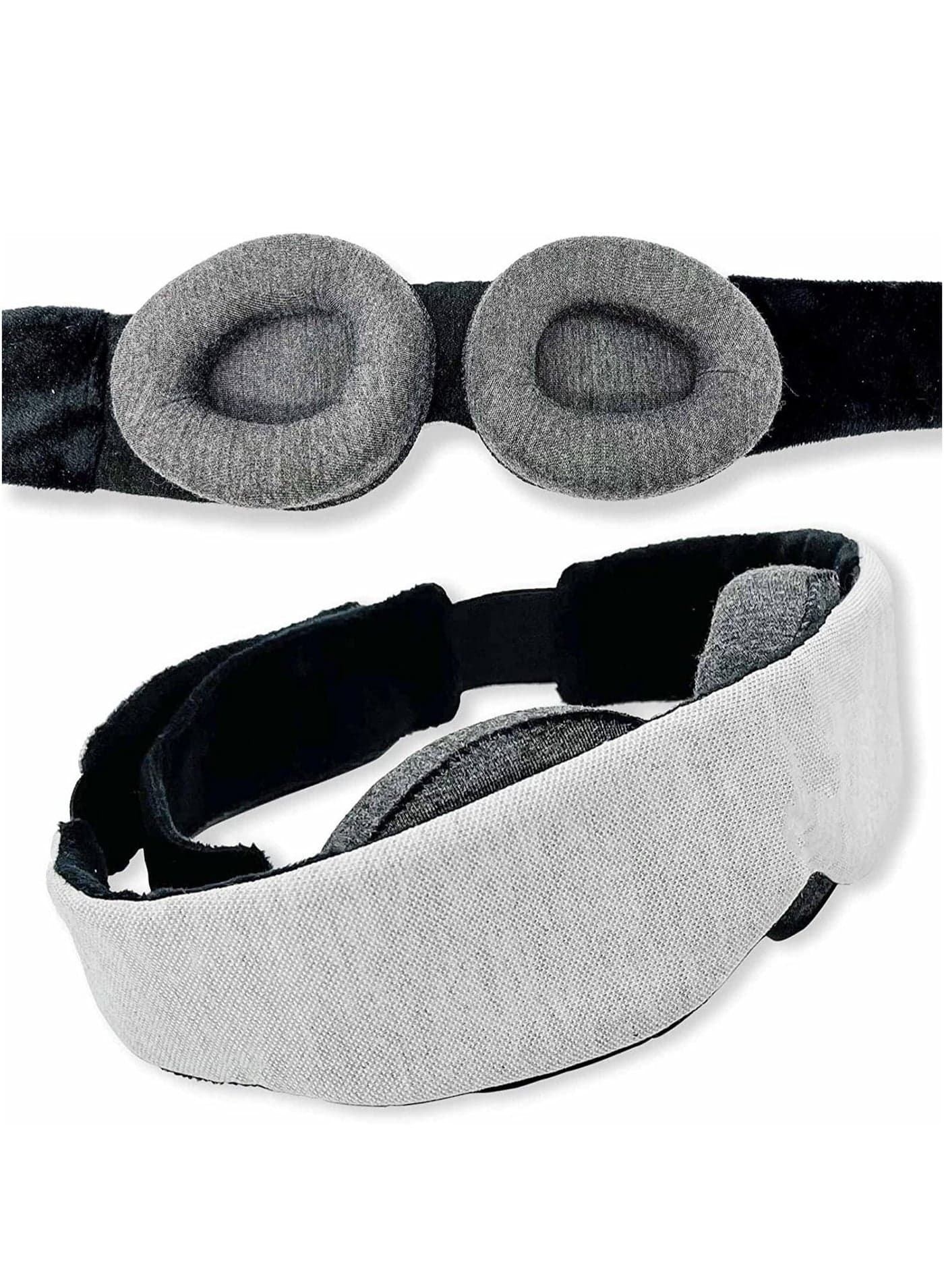 Sleep Mask Blackout,Zero Eye Pressure,Comfortable & Breathable Eye Mask for Sleeping Adjustable Blinder Blindfold Airplane with Travel Pouch,Night Companion Eyeshade for Women Men Kid