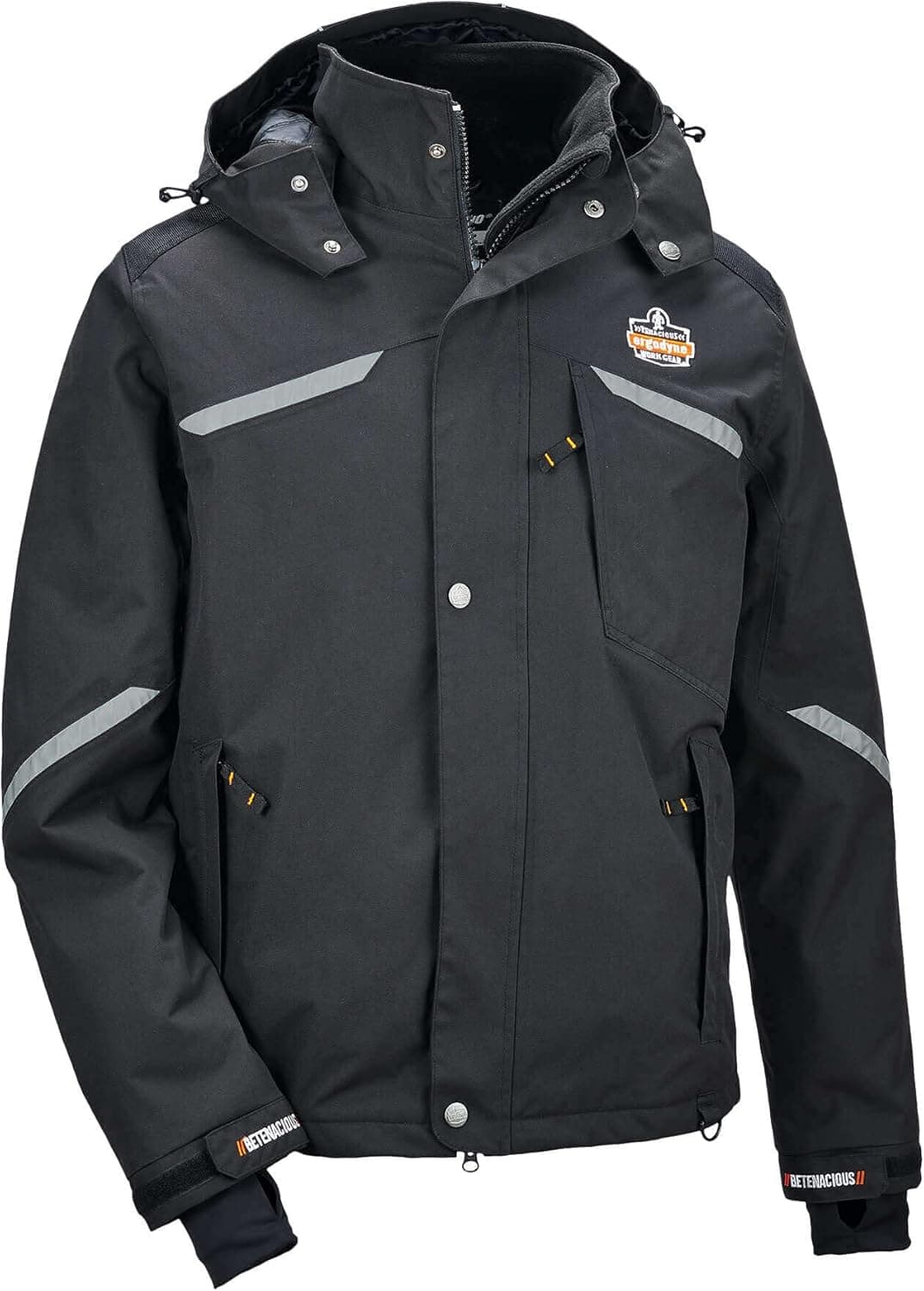 Ergodyne 41114 NFerno 6466 Mens Winter Thermal Work Jacket Black Large