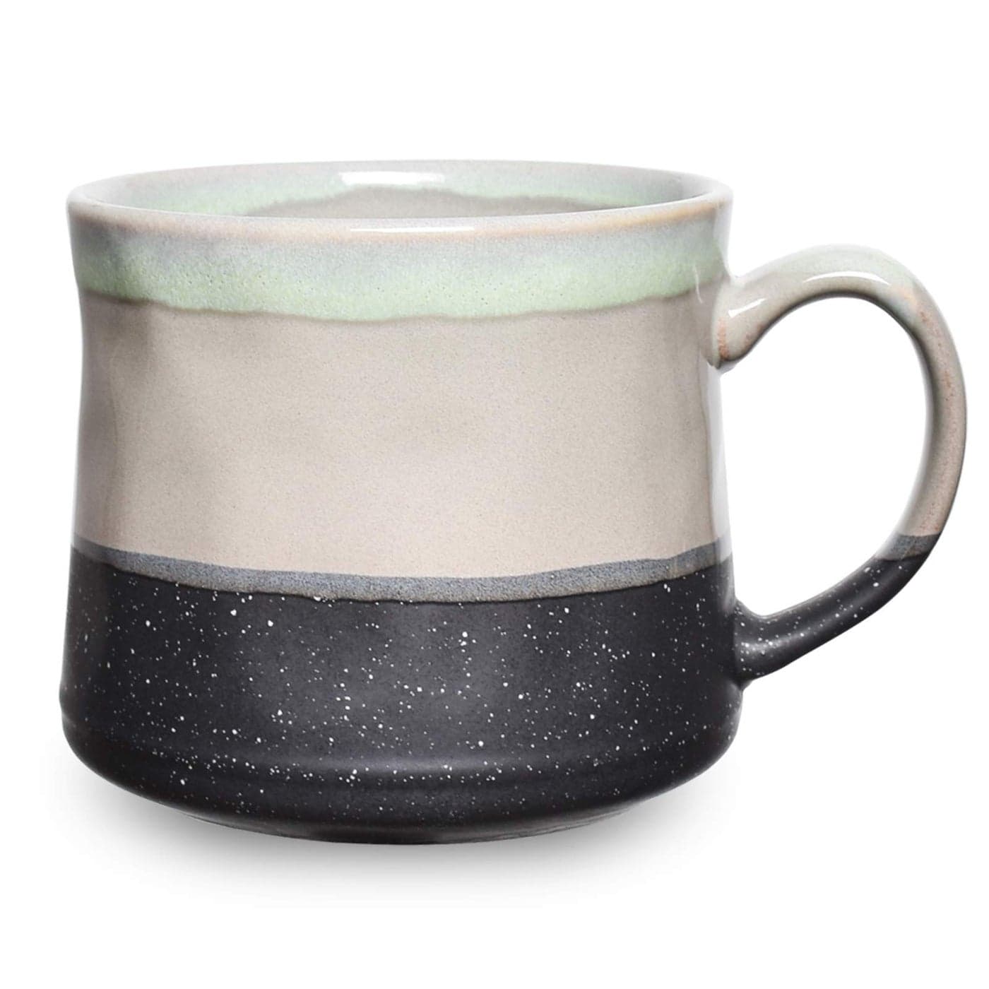 Bosmarlin Large Ceramic Coffee Mug Big Tea Cup 7 Colors to Choose 21 Oz Dishwasher and Microwave Safe 1 PCS Grey