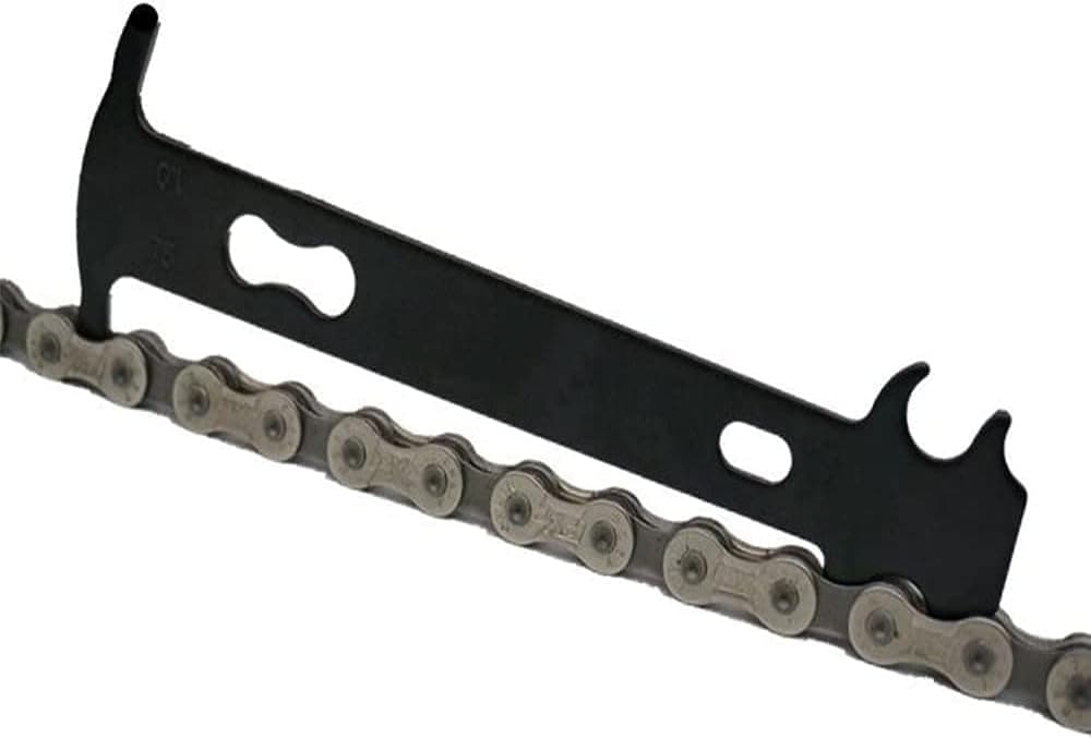 MMOBIEL Bicycle Bike Chain Wear Checker Measurement Tool Indicator for All Chains on City BikeEBikeMountain Bike MTBRace BikeFolding Bike Black