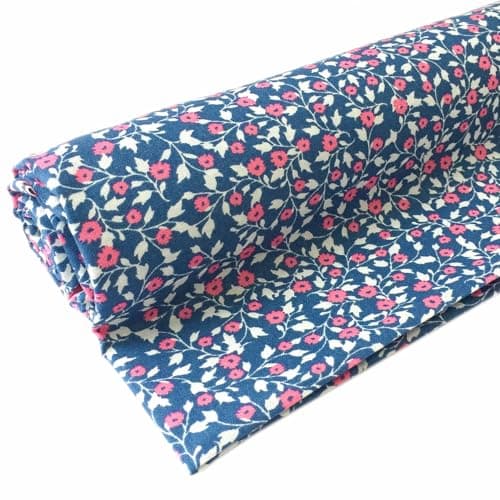 Tonisnono Cotton Fabric by The Yard Countryside Floral Fabirc Precutsfor Quilting, Sewing DIY, Craft Projects & More (2 Yards, Pattern 5020-2)