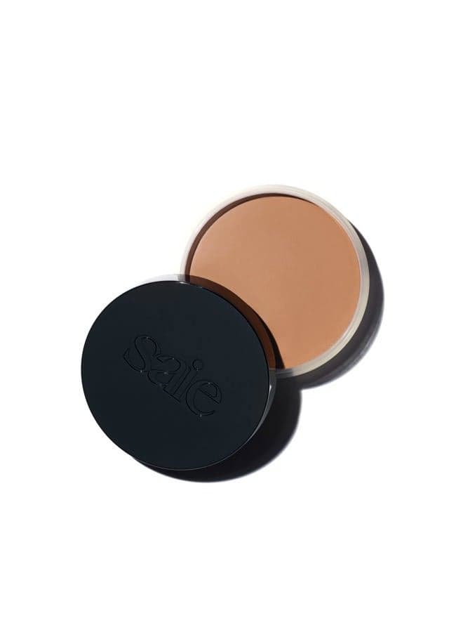 Sun Melt Bronzer - Buildable Cream-Balm Bronzer For Face Sculpting - Cream Contour with Velvet Finish - Light Bronze (1 oz)