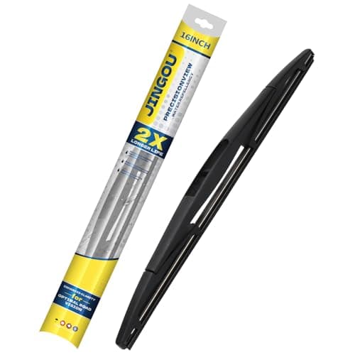 JINGOU 16 Inch Rear Wiper Blade Compatible with Honda Odyssey 20222005Passport 20222019Subaru Outback 20222020Impreza 20112009Forester 20052004 Back Windshield Wipers16B
