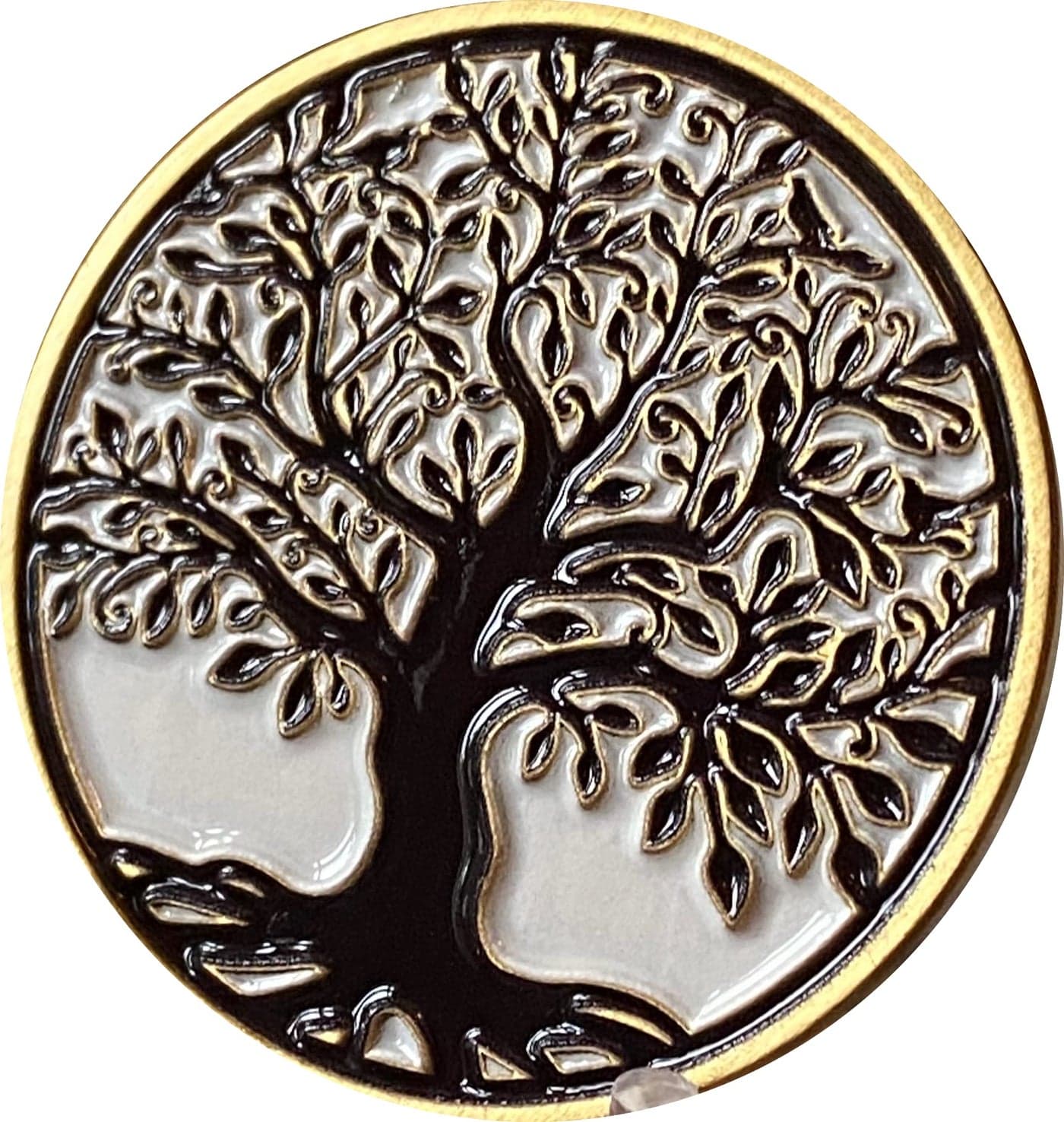 Tree of Life Serenity Prayer Medallion Coin
