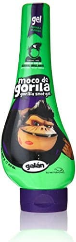 Moco de Gorila Galan Hair Gel Extra Brillante Hair Styling Gel for Extreme Longlasting Hold Gorilla Snot Gel is the Ultimate Hair Gel to bring Shine to any Hairstyle 119 oz Squizz Bottle