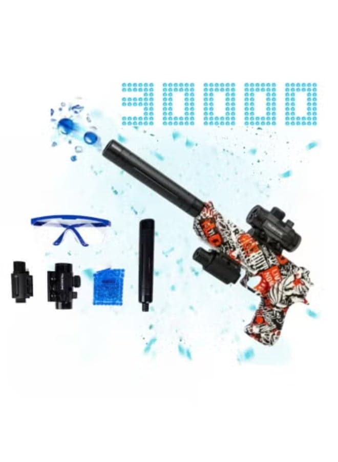 Soft Gel Blaster Toy Gun for Kids – Safe & Fun Shooting Game with Soft Bullets and Target Practice Set, Educational Outdoor Play Toy for Boys & Girls Ages 6+, Lightweight Gel Blaster for Family Fun & Skill Development