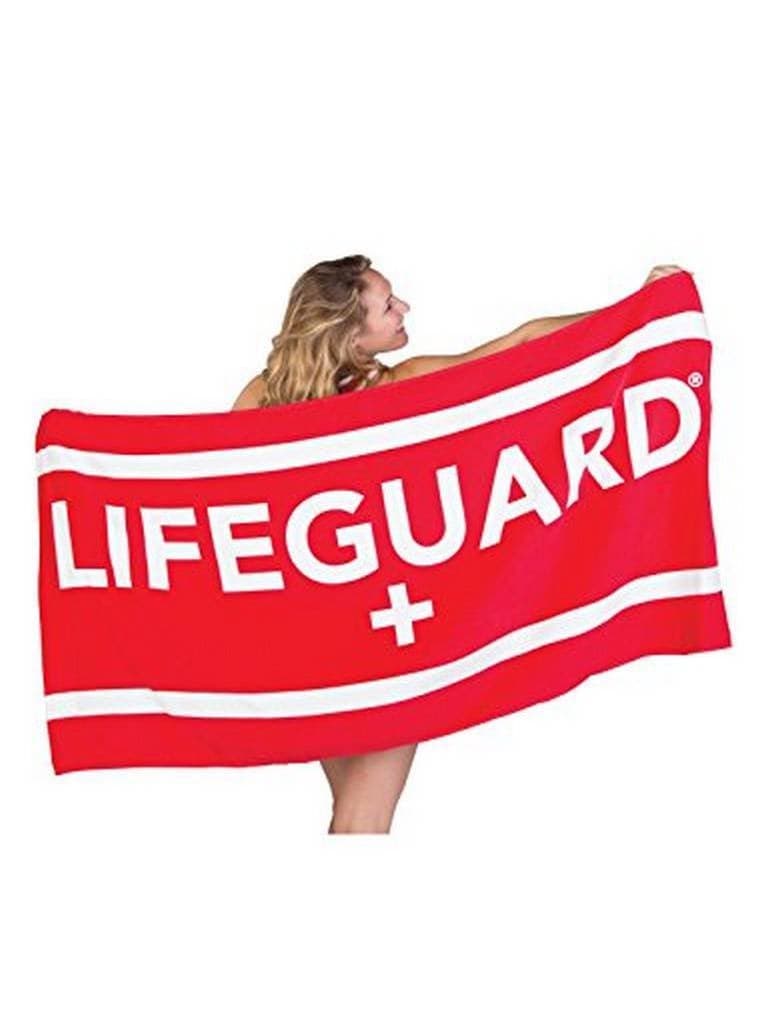 LIFEGUARD Officially Licensed Beach Towel Large Lightweight Ideal for Beach Pool Outdoors and Camping