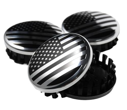 Set of 4 for Chevrolet 3 14 inches83mm Black Wheel Center Caps Covers HubCap fit Most 182022 Rims for Suburban Silverado Tahoe GMC Sierra Yukon Denali 22837060 9596403 88963143