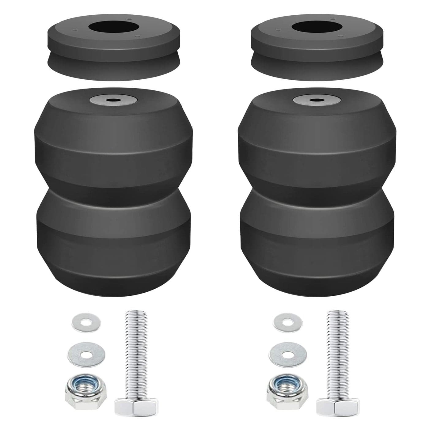 KEIYSHOLCK Rear Rubber Bushing Suspension Kit Compatible with 20092021 Ram 1500 2WD 4WD 20112022 Chevy Silverado and GMC Sierra 2WD 4WD Pickups OE Replace DR1500DQ GMRCK25D