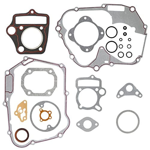 CQSPMOTO Gasket Kit Suit with 524mm Bore Cylinder Head for Chinese 110cc Engine ATV Dirt Bike Go Kart Quad 4 Wheeler Dune Buggy 1P52FMH 23 PCS