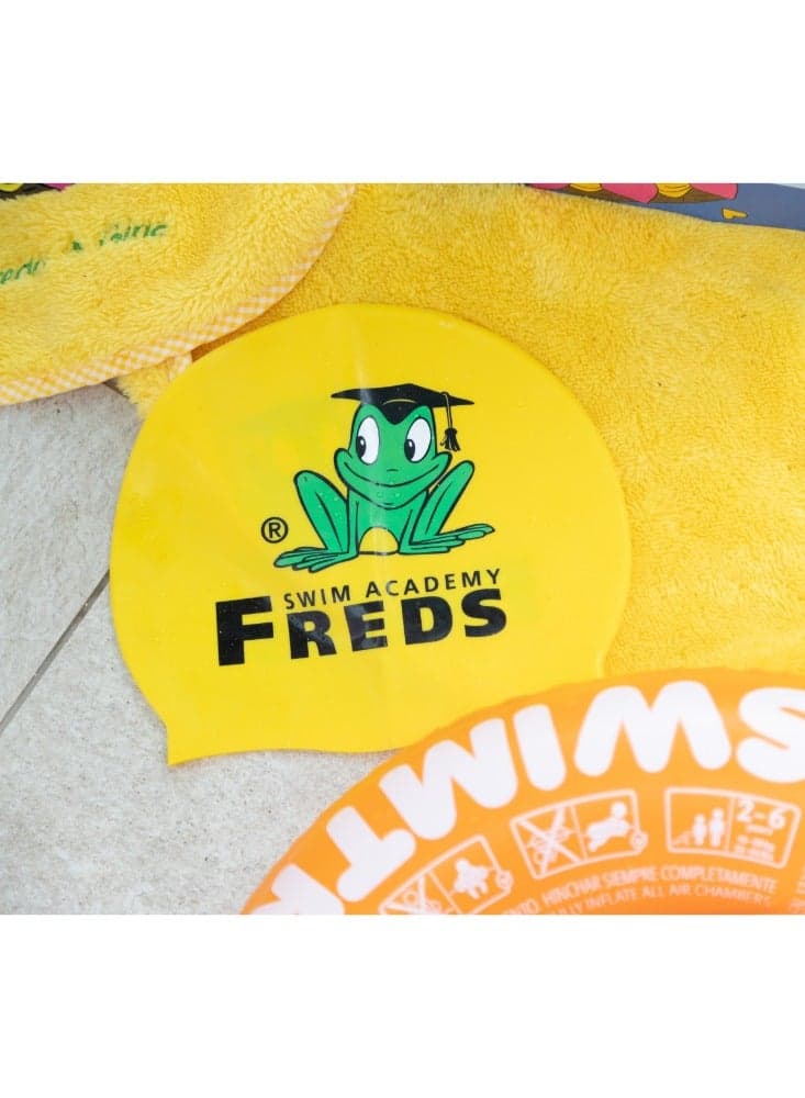 Swim Academy Swimming Cap For Children And Adults, Durable Silicone Swimming Cap,Robust And Perfect Fit