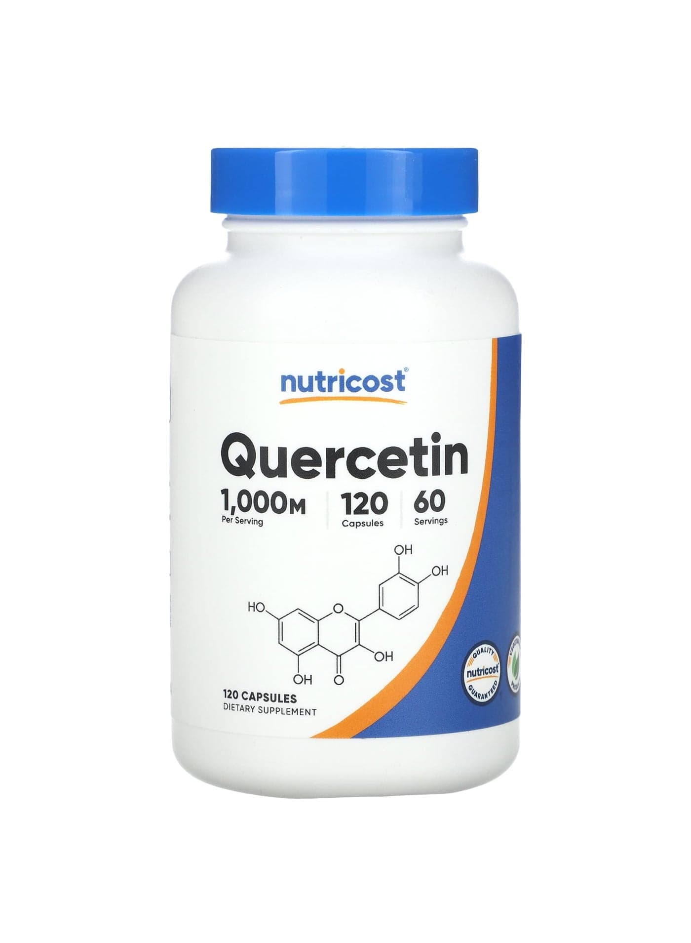 Quercetin, 120 Capsules (500 mg per Capsule)