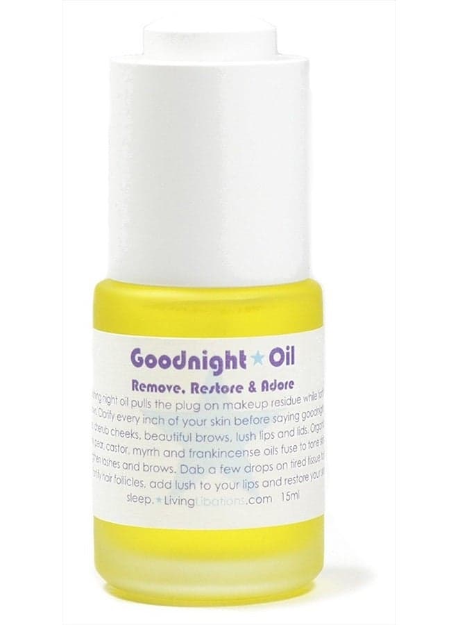 Organic/Wildcrafted Goodnight Oil Eye Makeup Remover (0.5 fl oz / 15 ml)