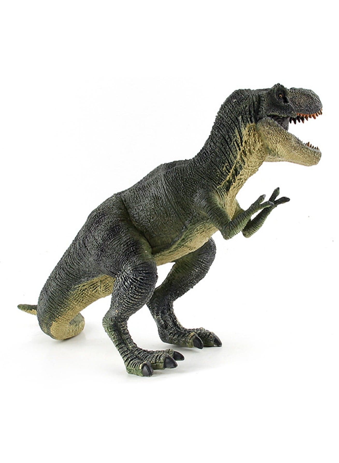 Jurassic Dinosaur Model Series Simulated Dinosaur Static Toy Model(Green Tyrannosaurus)
