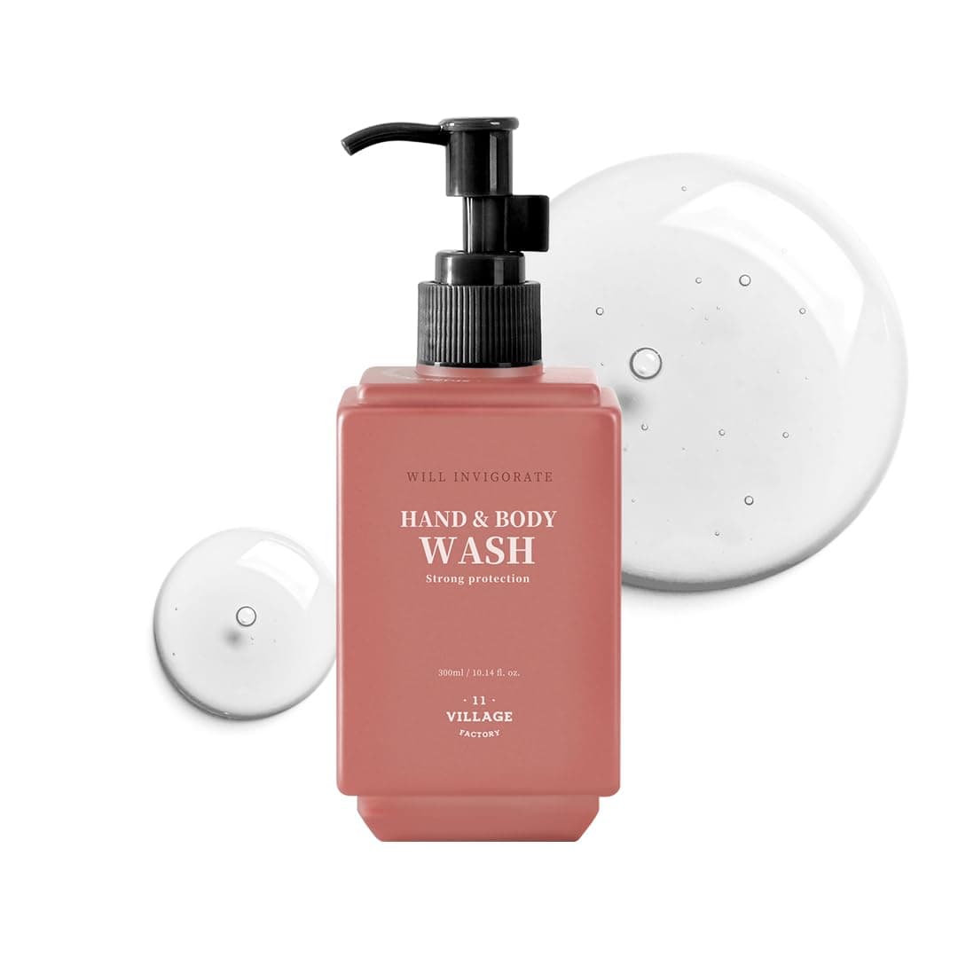 Will Invigorate Hand and Body Wash 300ml1014 floz Premium Home Spa Aromatherapy Korean Body Cleanser Lavender and Grapefruit