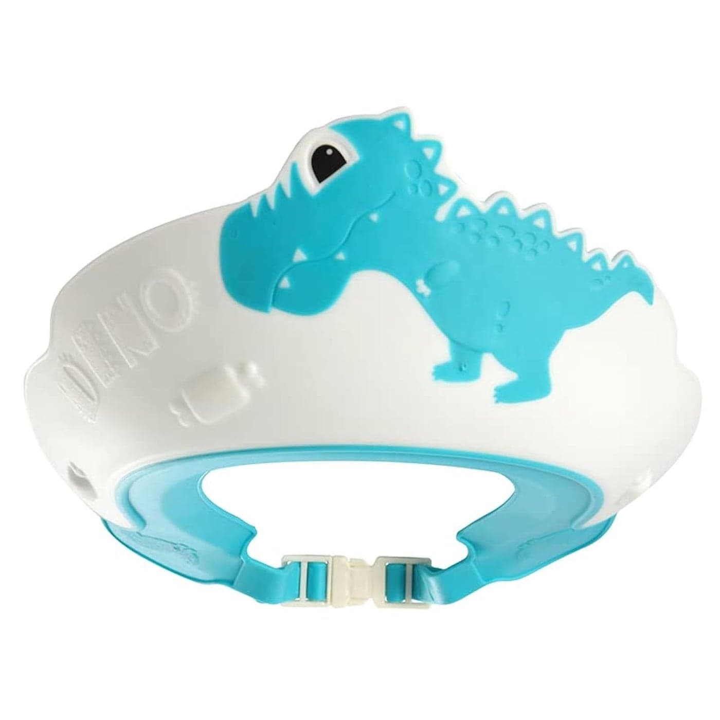 Baby Shower Cap Shield Shower Cap for Kids Visor Hat for Eye and Ear Protection for 09 Years Old ChildrenCute DinosaurCrocodileHippo shape Makes the Baby Bath More Fun Dinosaur Blue