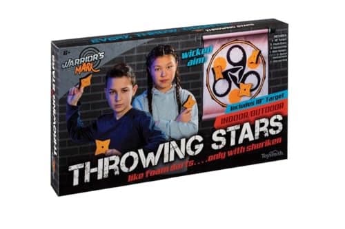 Warriors Mark Throwing Stars Game