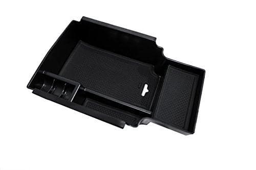 Vesul Center Console Armrest Storage Box Compatible with Honda Civic 2012 2013 2014 2015 ABS Tray Insert Organizer Glove Pallet