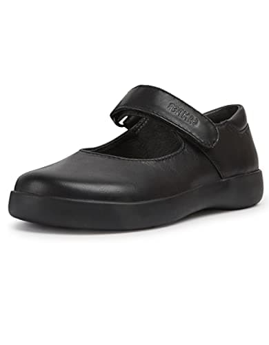 Camper Kids Spiral Comet Mary Jane (Toddler/Little Kid/Big Kid), Black,37 EU (5 M US Big Kid)