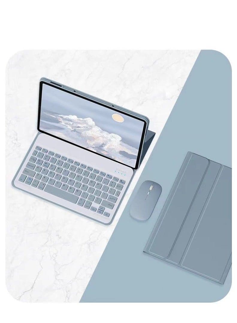 Bilingual Case for Huawei MatePad Pro 13.2 inch 2023/ MatePad Pro 13.2 inch 2025, detachable wireless keyboard pen holder ultra-thin leather smart case with mouse