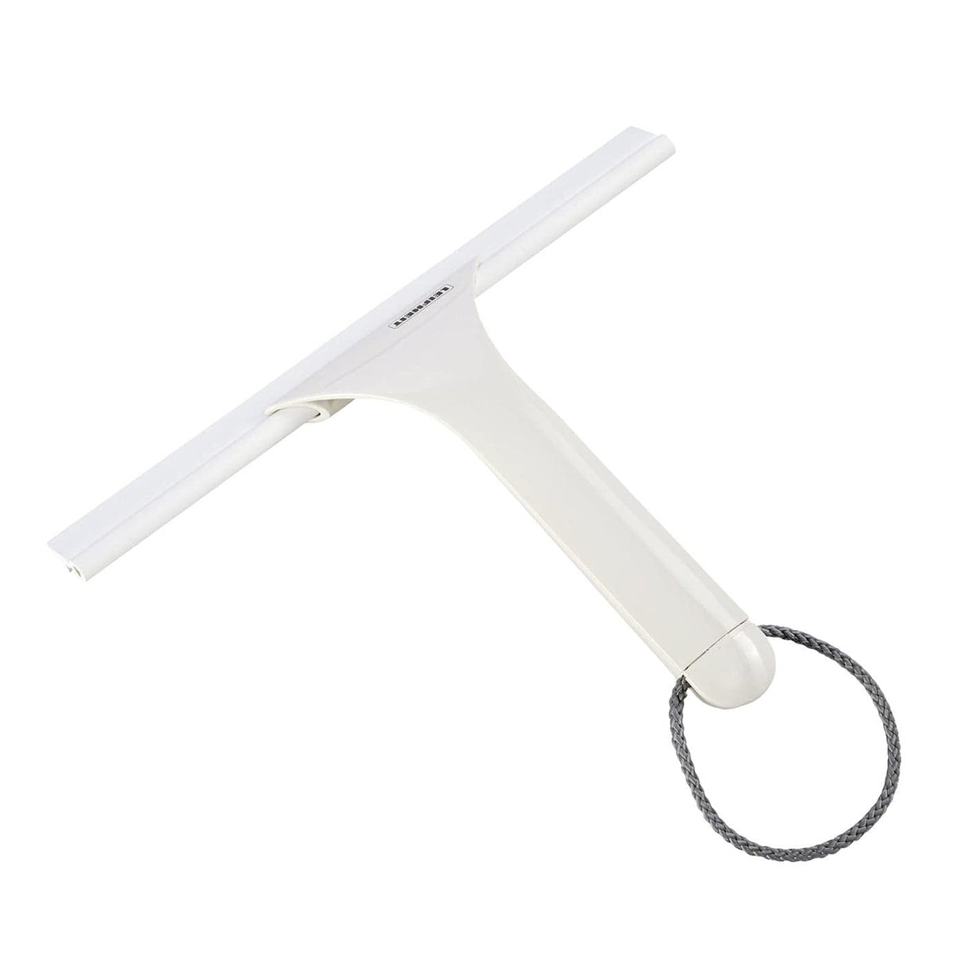 Leifheit Cabino Squeegee for Shower Glass Window Squeegee with Rubber Lip Glass Tile and Shower Screen Wiper with Cleaning Width of 24 cm