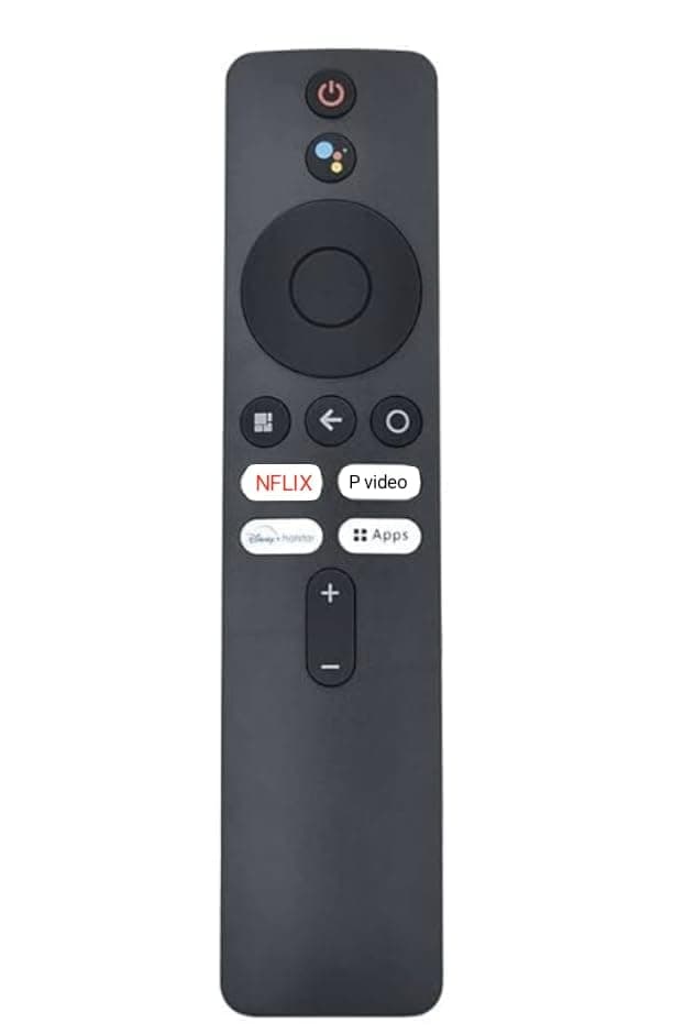 Original TV Remote Compatible with Xiaomi Mi Smart Android TV 4K LED UHD HD Models Bluetooth Remote Control with Voice Command Function Original Replacement Remote for and Mi TVs