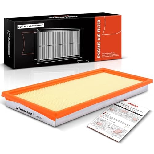A-Premium Engine Air Filter Compatible with Subaru Impreza, Legacy 1999-2004, Outback 2000-2004, Forester 2000-2004, Baja 2003-2006, 2.2L 2.5L