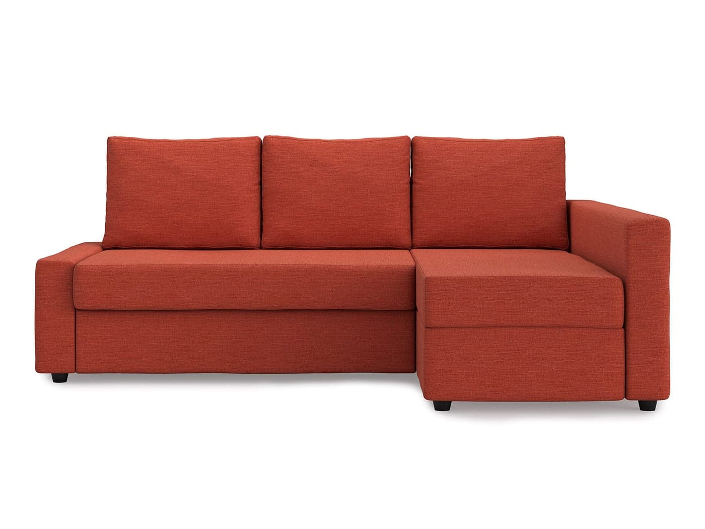Snug Fit Friheten Slipcover for The IKEA Friheten with Chaise Corner Cover Sofa Bed Cover Sectional Slipcover Replacement OrangeCover OnlyNot Sofa