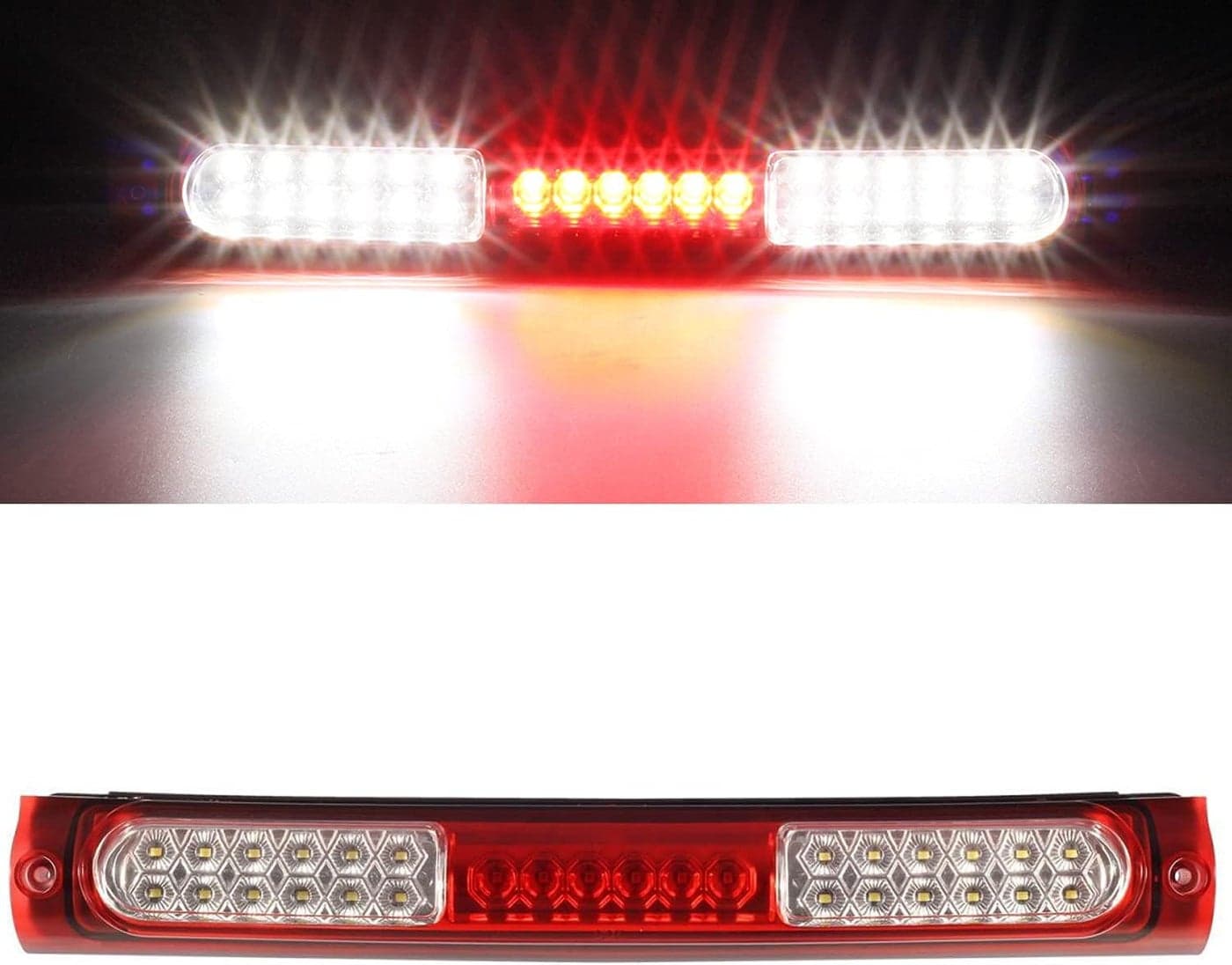 Partsam High Mount LED 3rd Brake Light Bar for Ford F150 1997-2004