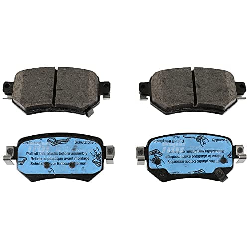 TRW Pro TRC1874 Disc Brake Pad Set For Mazda 6 2016-2020, Rear