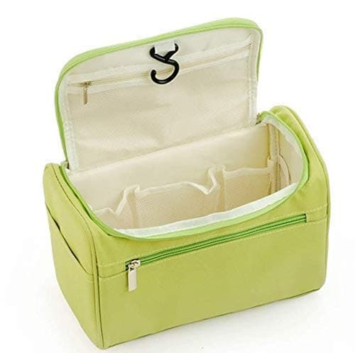 TETRIX Portable Hanging Toiletry Bag for Women & Men, Travel Kit with Hanging Hook, Multicolor