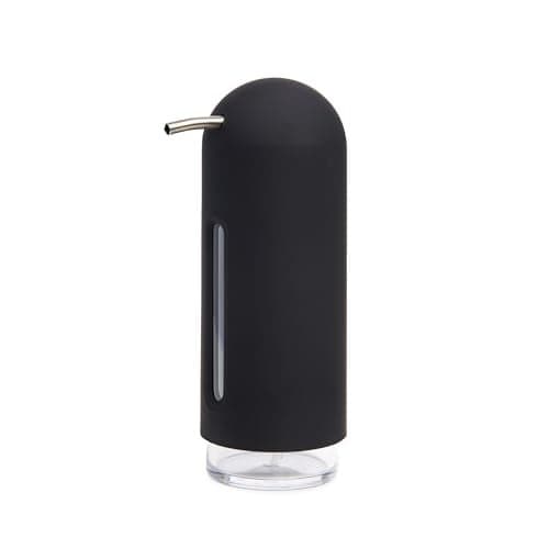Umbra - 330190-040 Penguin Pump, Kitchen Soap Dispenser, Also Works with Hand Sanitizer, 12 oz (355 ml), Black