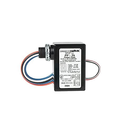 Lithonia Lighting PP20 Power Pack for Low Voltage Sensor System, Dual Voltage Transformer, Self-Contained Relay, Powers Up to 14 Sensors