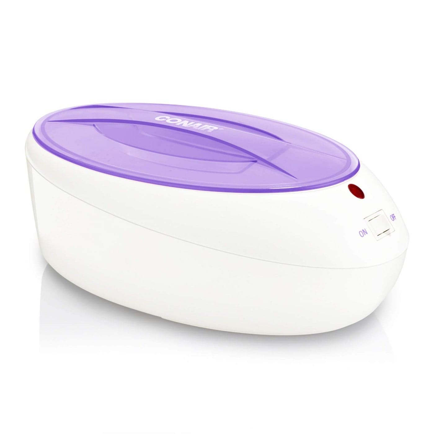 True Glow by Conair Paraffin Bath for Hands and Feet Moisturizing Treatment With 1lb Wax Purple