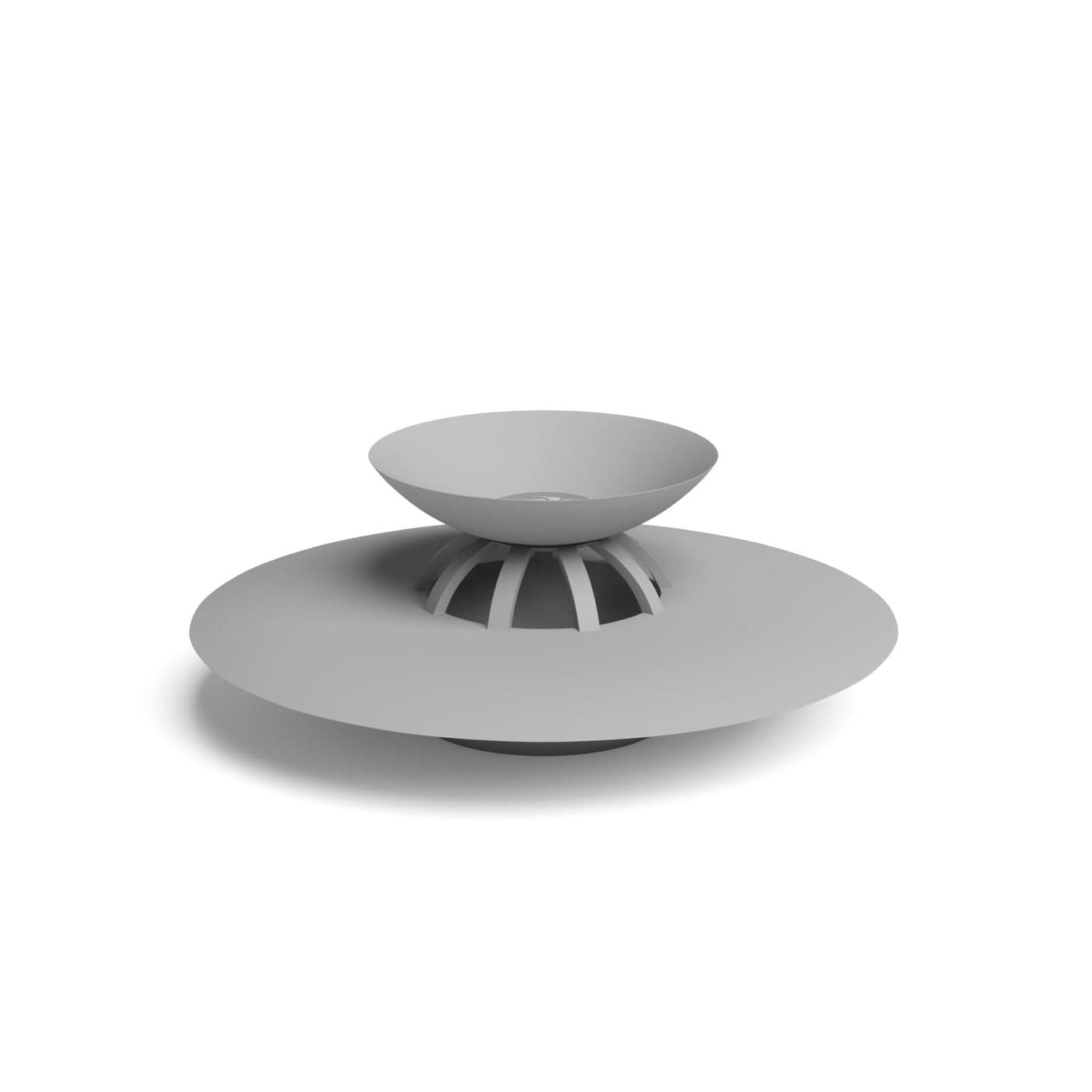 Umbra Flex Drain StopHair Catcher Grey
