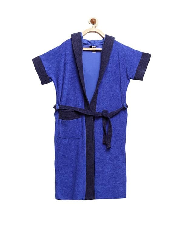 ELEVANTO Kids Hooded Bathrobe Set Bathrobe for GirlsChildren Hodded Bath Robe Bathrobe Gown Ideal for GirlsBoys Childrens Hooded Bath Robe